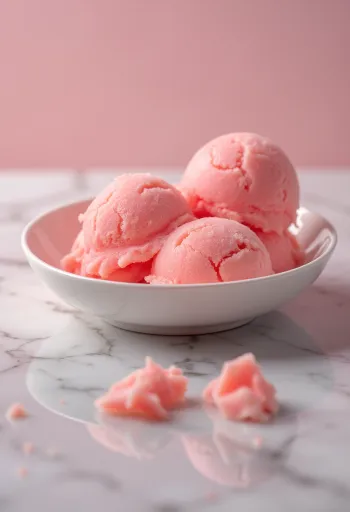Sorbet z guawy domowej roboty orzeźwiający deser