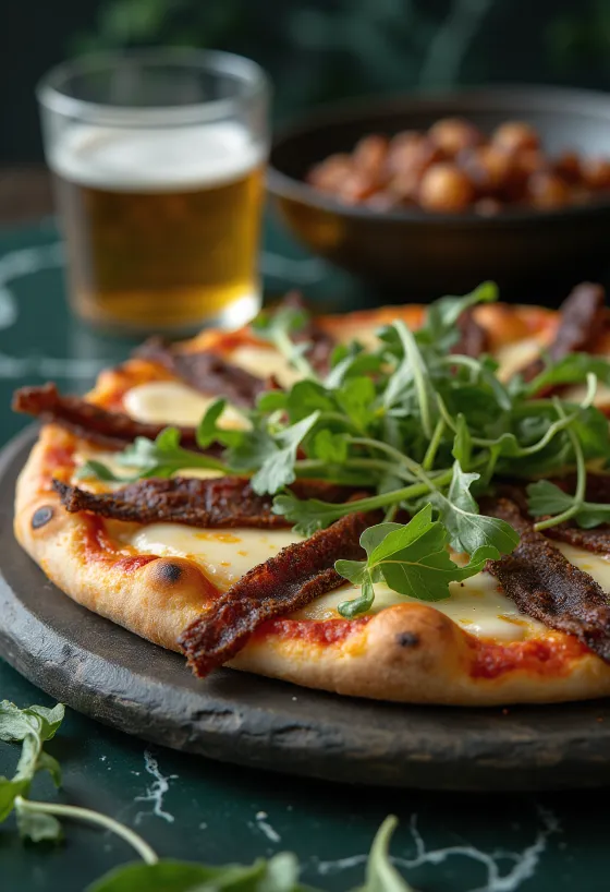Pizza Sudafricana podana na stół