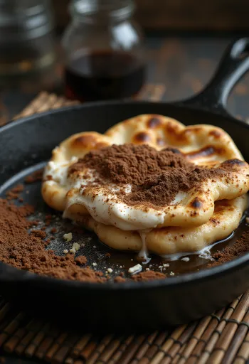 Tiramisu naan podane do stołu