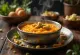Gajar ka Halwa z marchewką, o bogatych pikantnych smakach.
