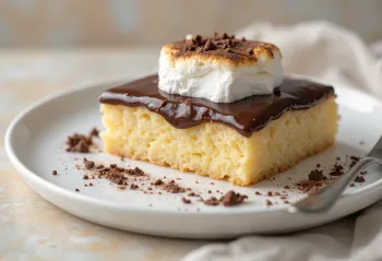Tort z piankami marshmallow w kolorowym i wesołym wydaniu