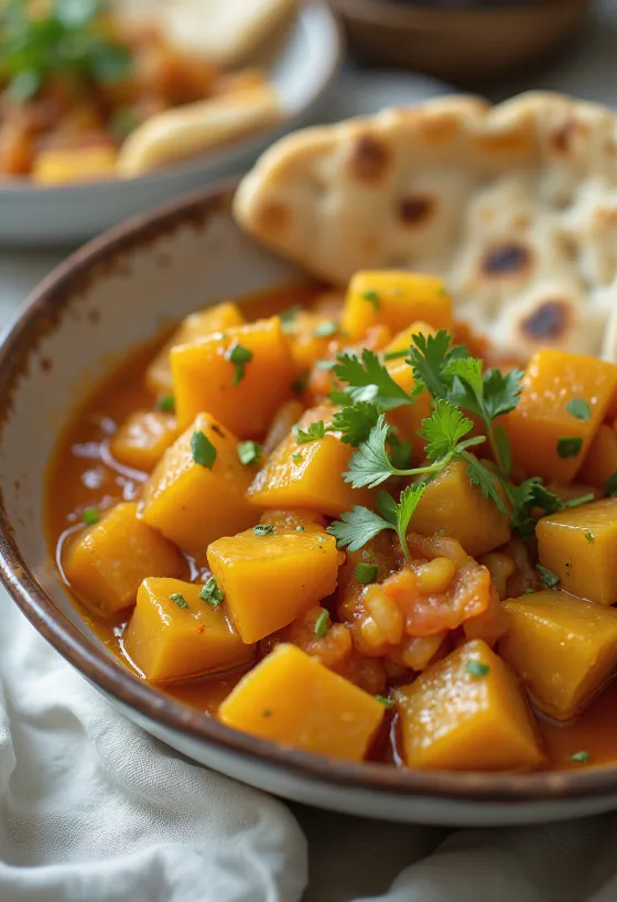 Tinda Masala, indyjskie danie z pikantnymi warzywami