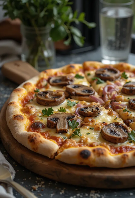 Syberyjska pizza z dziczyzną