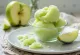 Domowy sorbet z zielonego jabłka orzeźwiający deser