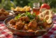 Curry z jagnięciny w stylu Balti, pikantne curry z jagnięciny podane z kolendrą
