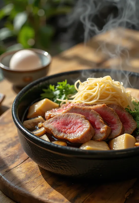 Beef Sukiyaki, japońskie danie hot pot
