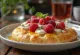 Focaccia deserowa z owocami i serem mascarpone