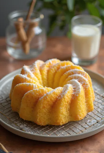 Bolo de fubá z jogurtem, bogate i pyszne ciasto brazylijskie