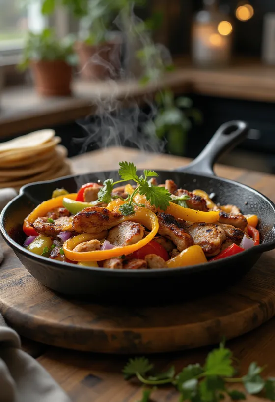 Fajitas z wieprzowiną