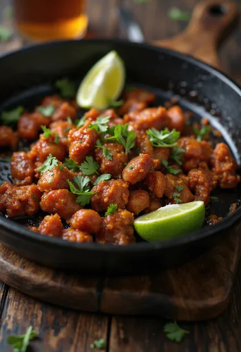 Meksykańskie chorizo świeżo przygotowane