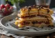 Węgierski tort naleśnikowy podany na talerzu